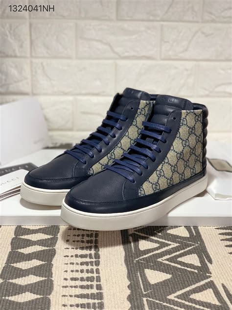 gucci mens shoes thunr blu zip